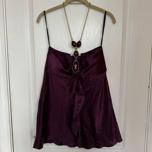 Charlotte Russe Elegant Purple Women's Top